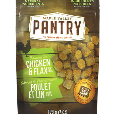 Maple Valley Pantry, Soft & Chewy Treat - Chicken & Flax Seed - Dog Treat